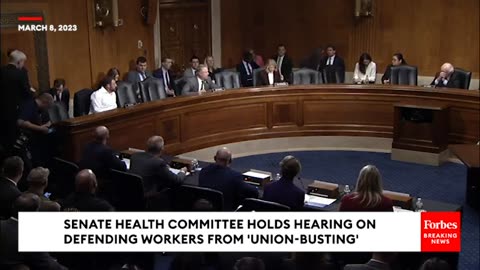 Bernie Sanders Leads Senate Health Committee Hearing Against UnionBusting