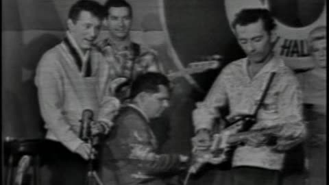 Gene Vincent - She She She Little Sheila = Music Video Town Hall Party 1959