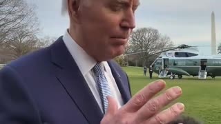 Bumbling Biden BREAKS DOWN When Asked If He Will EVER Visit East Palestine