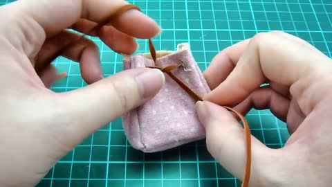 DIY Miniature Doll Accessories Mini Backpack School Bag - Functional - NO SEW!