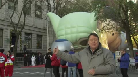 Behind the scenes look at Macy's Thanksgiving Day Parade