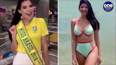 FORMER MISS BRAZIL ( 27YO GLEYCY CORRERIA ) DEAD AFTER SUFFERING BRAIN HEMORRHAGE & HEART ATTACK