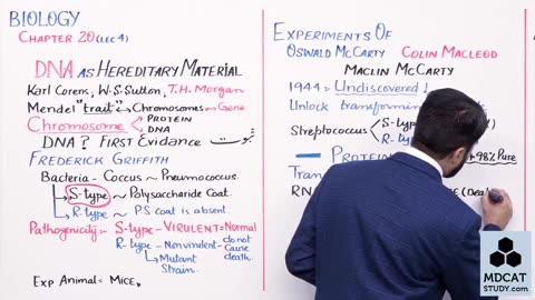 LEC#4 DNA AS HEREDITARY MATERIAL