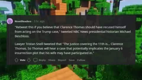 Clarence Thomas Faces Calls to Recuse Himself from Trump Mar-a-Lago Case (Reddit)