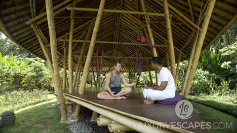 Four Seasons Aerial Yoga, Sayan: The World's Best Holidays on 7