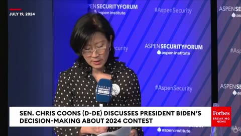 BREAKING- Chris Coons Asked About Biden's Current Thinking As More Dems Call For Him To Drop Out