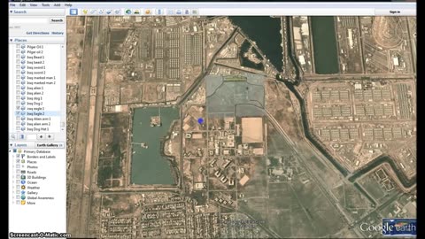 Iraq Baghdad International Airport Mapping Out NWO Symbolism