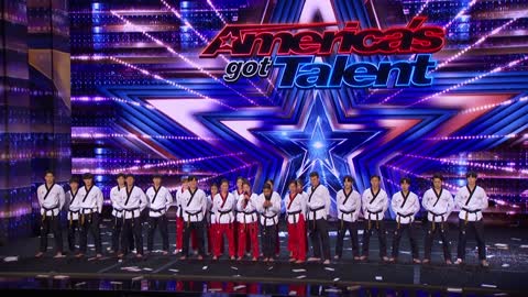 Golden Buzzer_ World Taekwondo Demonstration Team Shocks the Judges - America's Got Talent 2021