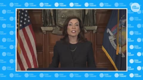 Gov. Kathy Hochul asks for federal aid amid migrant crisis | USA TODAY