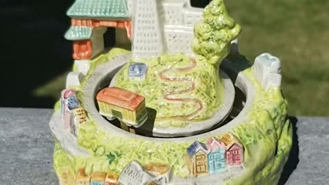 Otagirl Japan: Porcelain Animated Music Box Trolley Car - San Francisco