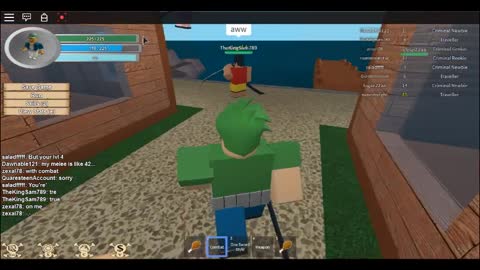 Roblox One Piece Golden Age-Part 2 of I'm Back!!!!For more deaths