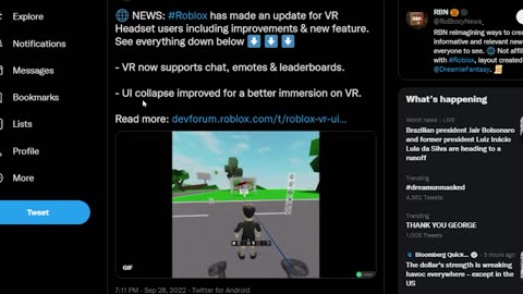 HUGE Roblox VR Updates - Roblox Coming to Oculus Quest 2!