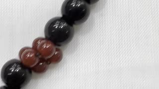 Handmade Unique 21” Necklace with Crystals, Carnelian, Tibetan Beads Pendant