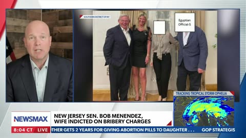 NEW JERSEY SEN. BOB MENENDEZ, WIFE INDICTED ON BRIBERY CHARGES