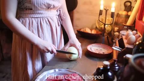 Delicious Smothered Steaks 1820s Style _Historical Cooking ASMR_ Delicious & Easy