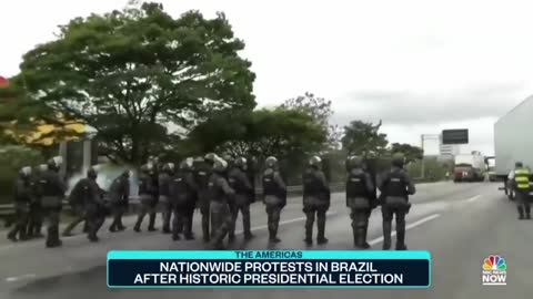 Nationwide Protests Spark In Brazil After Historic Presidential Election