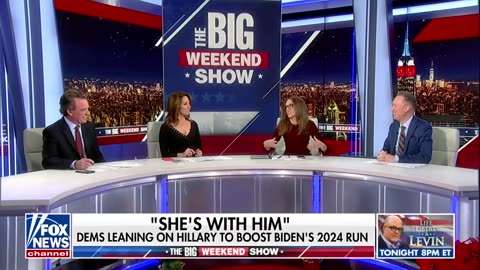 'SHE'S WITH HIM': Dems leaning on Hillary to boost Biden's 2024 run