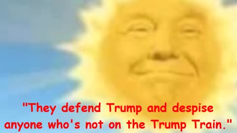 TRUMP IDOLIZED AS THE SUN GOD WITH HIS NUMBER 666