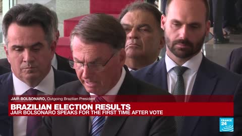 Live: Bolsonaro says he will 'comply' with the constitution after election loss • FRANCE 24