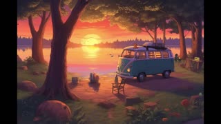 Lake-side Camp Vibes: Lofi Sounds for Relaxation and Focus