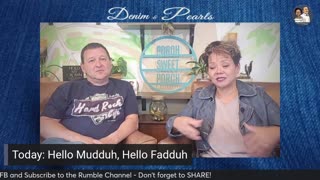 Hello Mudduh, Hello Fadduh - Denim and Pearls 1018