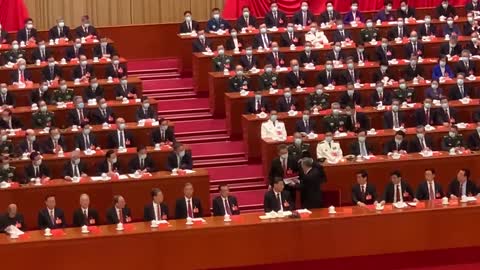 Emperor Xi just had his predecessor Hu Jintao hauled out of the CCP summit on live TV