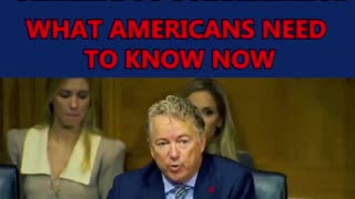 Senator Rand Paul Exposes How Americans Are Being Surveilled.