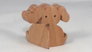 Wood Toy Puppy Dog Cutout Handmade Ready to Paint From the Itty Bitty Animal Collection 1340056140