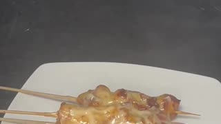 Best Bang Bang Chicken Skewers #easyrecipe #food #shorts