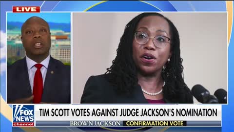 Senator Tim Scott Responds to Backlash Against His Opposition to Ketanji Brown Jackson Nomination
