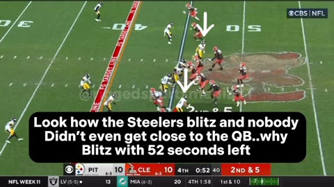 Rigged Cleveland browns last minute drive vs Pittsburgh Steelers | it’s getting worse every week