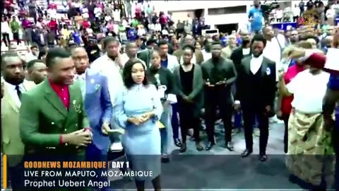 GoodNews Mozambique Day 1 - Prophet Uebert Angel