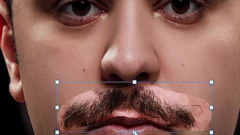 How to Withdraw & Place mustasche in Adobe Photoshop