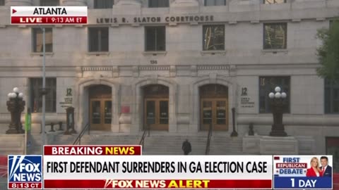 First defendant SURRENDERS in GA election case