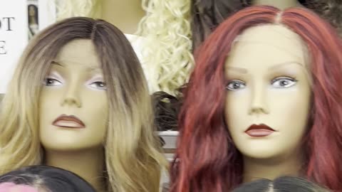 Come explore at the wig store