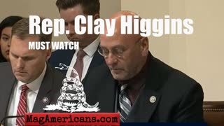Must Watch! Rep. Higgins Questions FBI Director Wrey