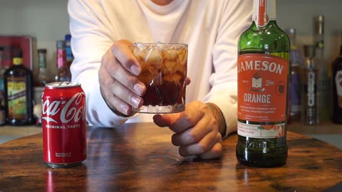 Jameson Orange Irish Whiskey & Coke