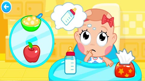Fun nursing games for kids Play and learn how to take care of a baby