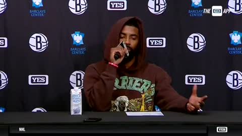 Kyrie Irving gets into a back-and-forth with a journalist over his Instagram post