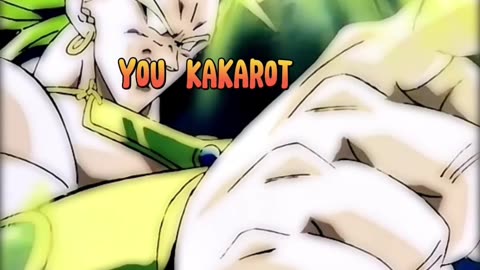 Dragon Ball Z - Birth Of a Legendary God Broly. made Vegeta Pee his space suit