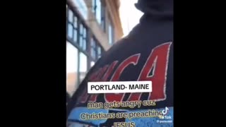 Controlled opposition worships satan in the street