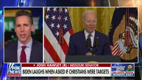 School children were killed yesterday in a hate crime - but rather than pushing for answers, Joe Biden is trying to make jokes