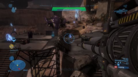 Halo Reach (MCC) Rocketfight on Holdout