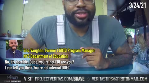 Former NYC Dept. of Education LGBTQ Program Manager, Eric Vaughan, reveals he was told to lie about competitive advantage of male-to-female transgender athletes