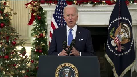 Biden: "We should all be concerned about Omicron, but not panicked."