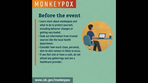 Monkeypox Planning to Attend a Festival or an Event?