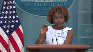 Liberal WH press corps SAVAGES Karine Jean-Pierre on Biden crime family