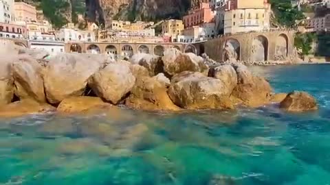 The enchanting beauty of the Amalfi Coast.