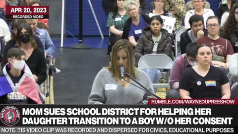 Mother Confronts School Board After Elementary School Secretly Transitioned Her Child