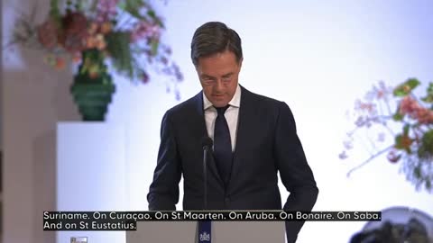 Mark Rutte Apologizes For Netherlands' Role In Slave Trade